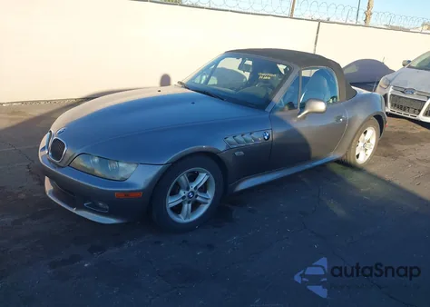 2001 BMW Z3 2.5I from USA, damaged, VIN WBACN33451LK48188